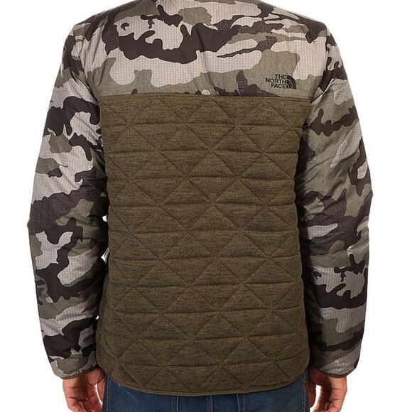 North Face Men's Fern Canyon Jacket – Men's Jacket Size M Medium Black and Green - Picture 3 of 14